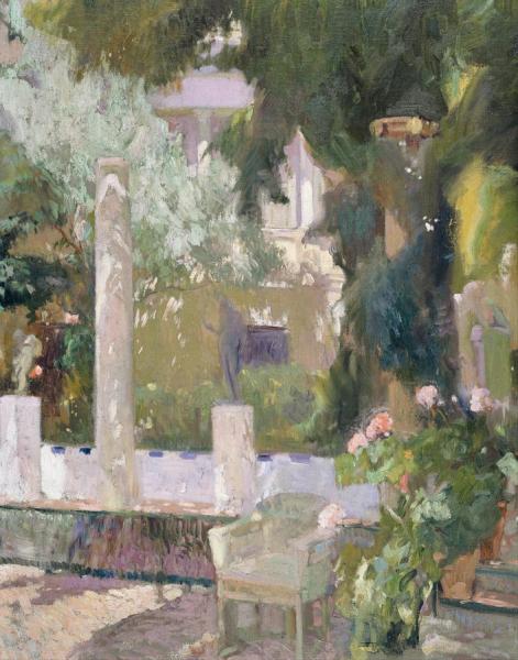 Garden Of The Sorolla House by Joaquín Sorolla