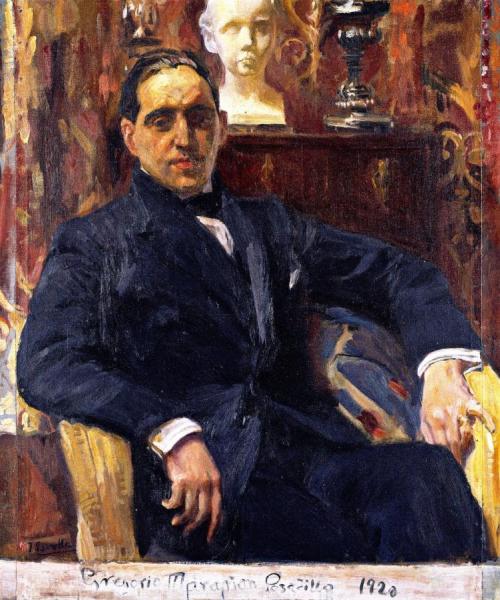 Gregorio Maranon Posadillo by Joaquín Sorolla