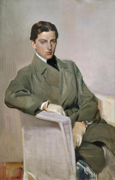 Joaquin Sorolla Garcia, Seated by Joaquín Sorolla