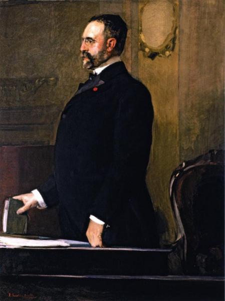 Jose Canalejas Y Mendez by Joaquín Sorolla