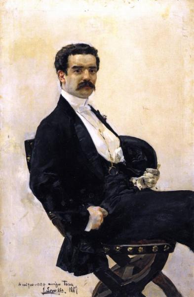 Juan Antonio Garcia Del Castillo by Joaquín Sorolla