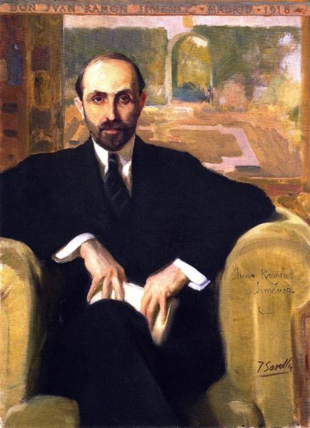 Juan Ramón Jiménez by Joaquín Sorolla