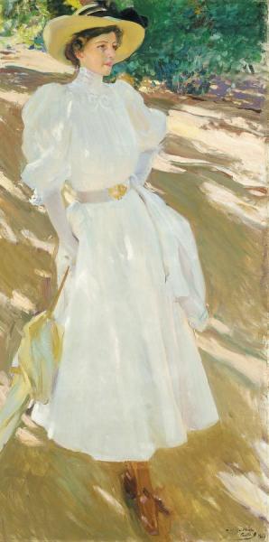 Maria At La Granja,1907 by Joaquín Sorolla