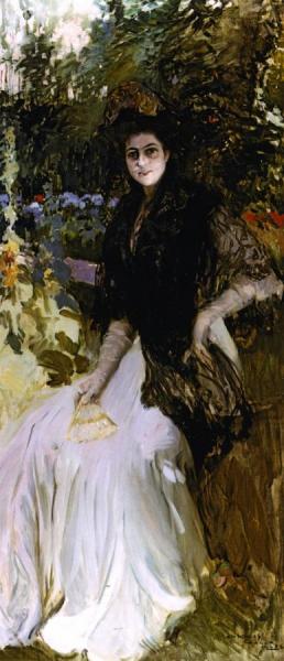 Maria Planas De Gil by Joaquín Sorolla