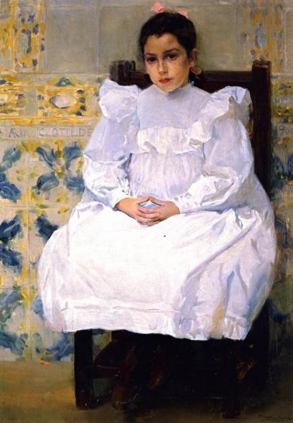 Mariana De Pontejos by Joaquín Sorolla
