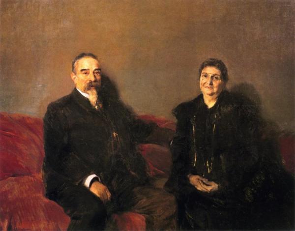My Children's Grandparents by Joaquín Sorolla