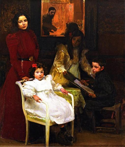 My Family by Joaquín Sorolla