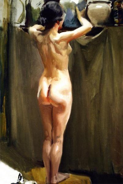 Joaquín Sorolla Nude Woman