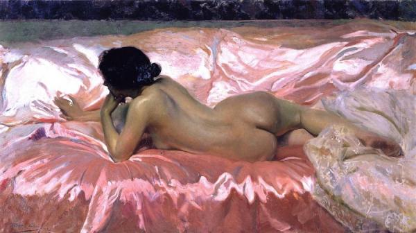 Joaquín Sorolla Nude Woman