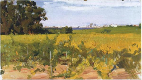 Outskirts Of Seville by Joaquín Sorolla