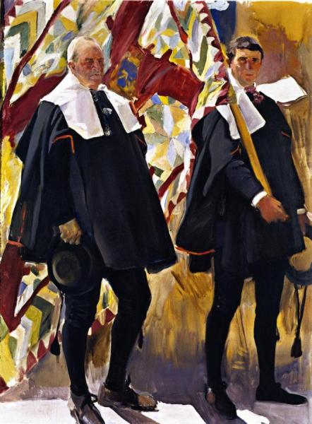 Roncal Valley Types by Joaquín Sorolla