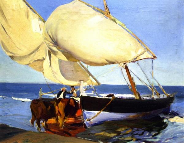Sails by Joaquín Sorolla