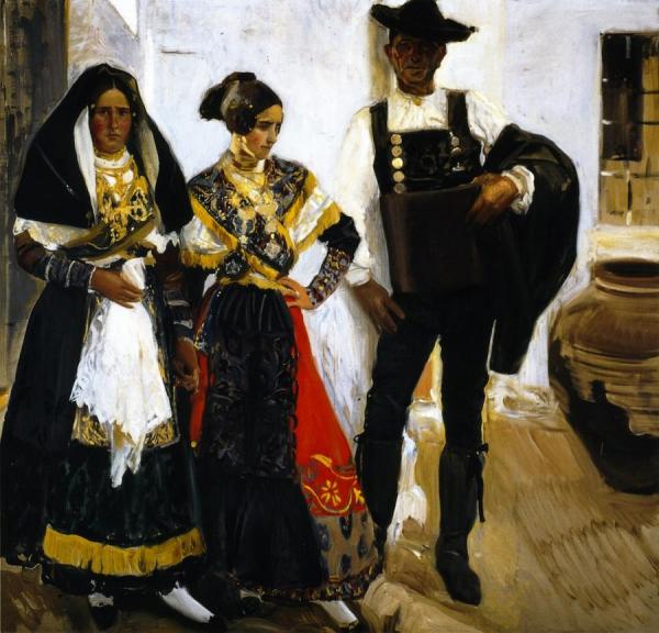 Salamancan Types by Joaquín Sorolla