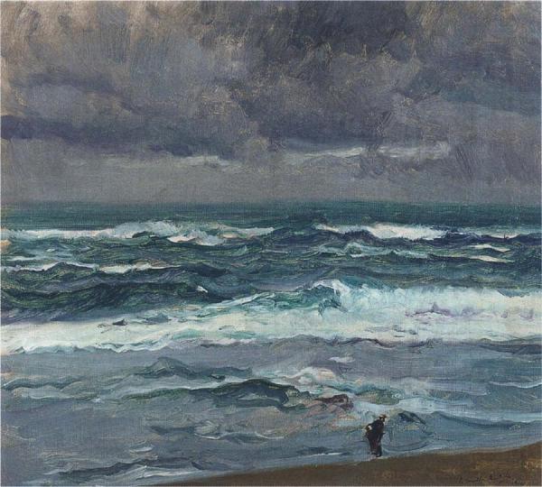 Seascape by Joaquín Sorolla