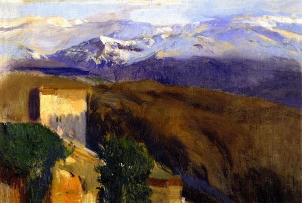 Sierra Nevada, Granada by Joaquín Sorolla