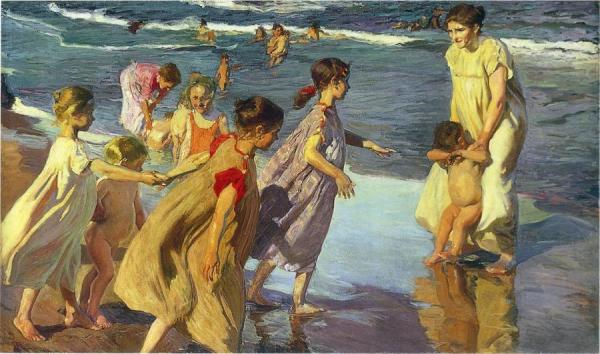 Summer by Joaquín Sorolla