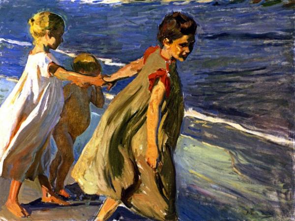 Summer (study) by Joaquín Sorolla