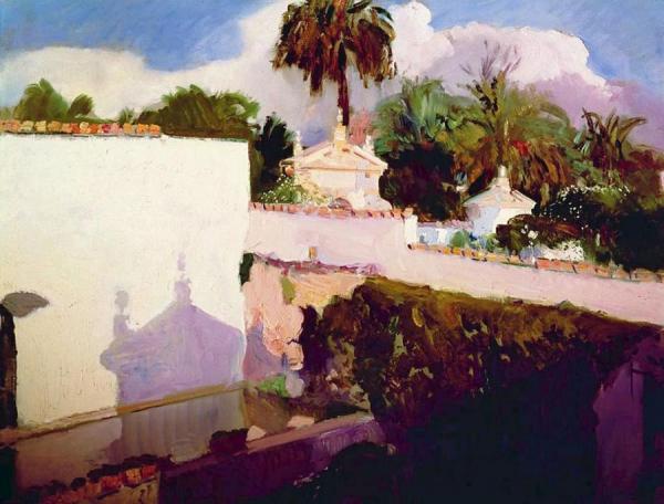 The Alcazar by Joaquín Sorolla