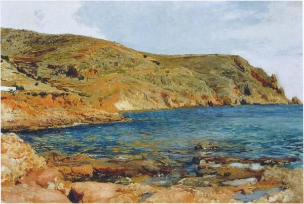 The Cave At San Javea by Joaquín Sorolla