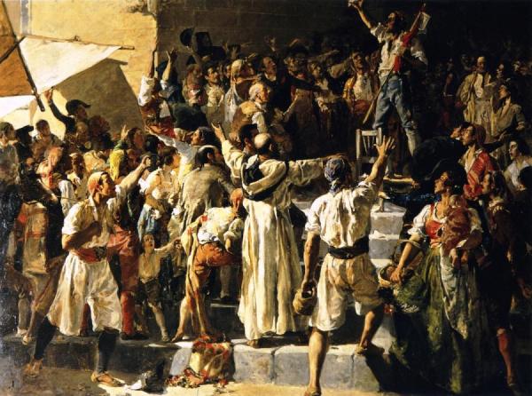 The Cry Of El Palleter by Joaquín Sorolla