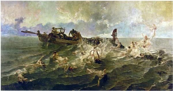 The Nereids by Joaquín Sorolla
