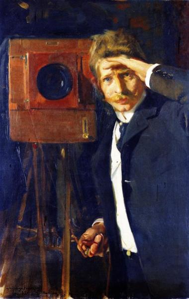The Photographer Christian Franzen by Joaquín Sorolla