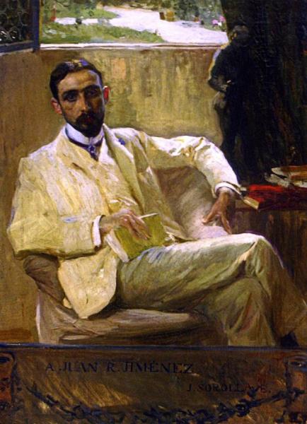 The Poet Juan Ramon Jiminez by Joaquín Sorolla