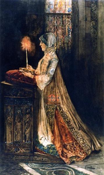 The Prayer by Joaquín Sorolla