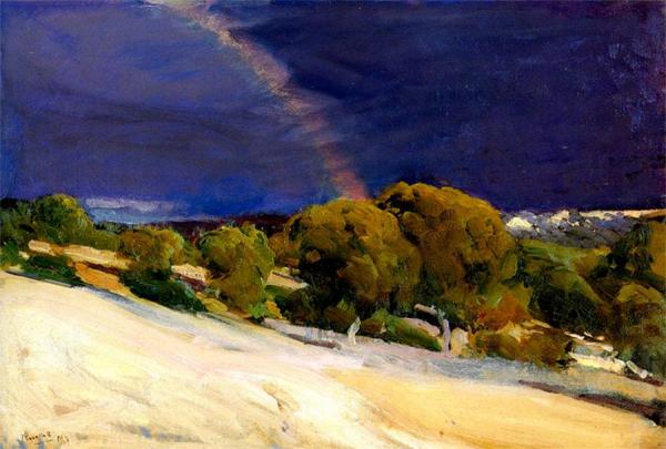 The Rainbow by Joaquín Sorolla