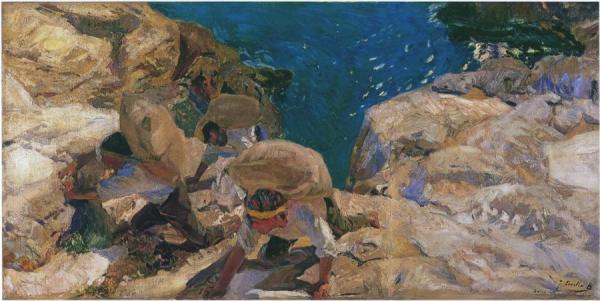 The Smugglers by Joaquín Sorolla