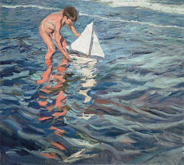 The Young Yachtsman by Joaquín Sorolla