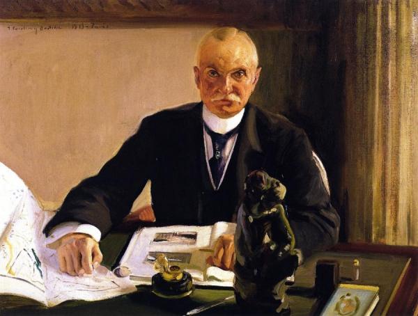 Thomas Fortune Ryan by Joaquín Sorolla