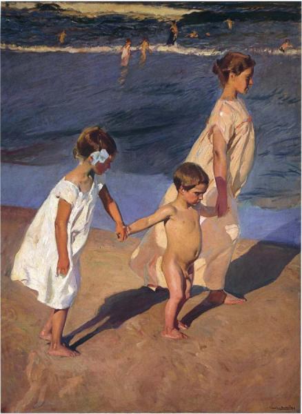 To The Water, Valencia by Joaquín Sorolla
