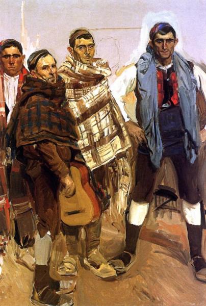 Typical Aragoneses by Joaquín Sorolla