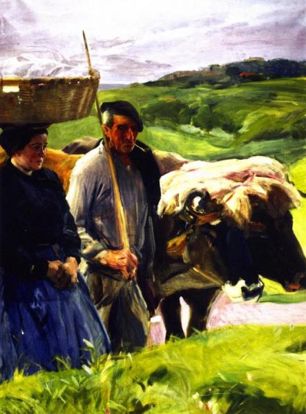 Typical Guipuzcoans by Joaquín Sorolla