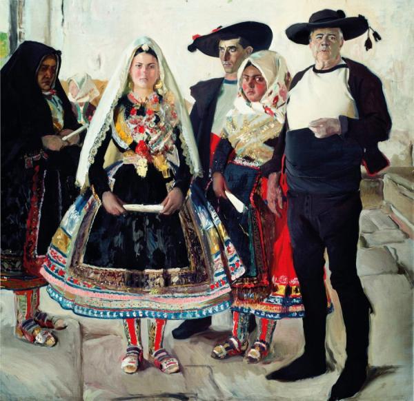 Typical Lagarterans Or Lagarteran Brideshare Locateadd To Favourites by Joaquín Sorolla