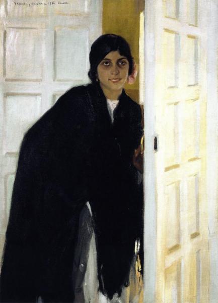 Young Andalusian Girl by Joaquín Sorolla