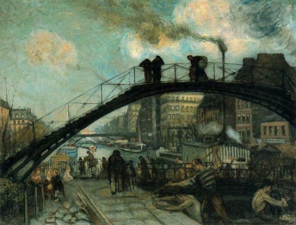 Paisaje by Joaquin Sunyer Y Miro