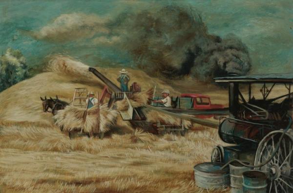 Midwestern Harvest by Joe Jones Oil Painting Reproductions