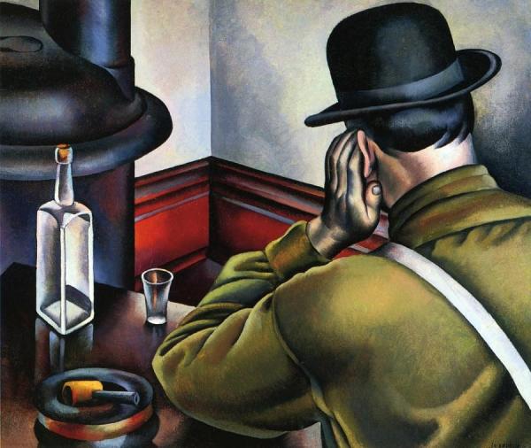 Portrait Of The Artist's Brother by Joe Jones Oil Painting Reproductions