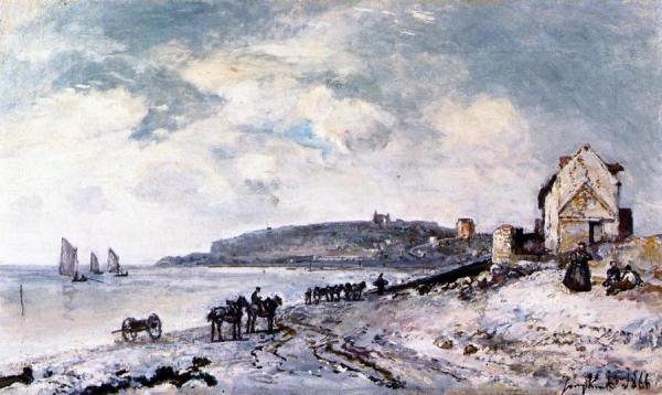 Sainte-adresse by Johan Berthold Jongkind