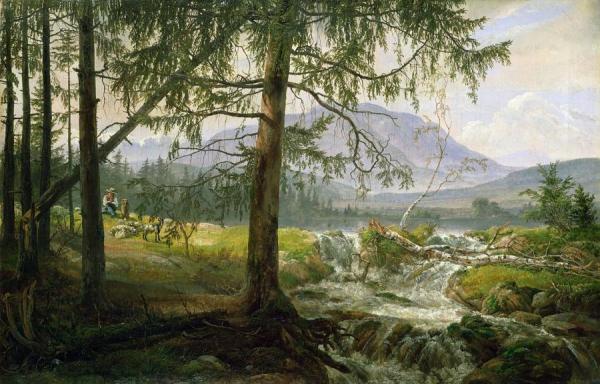 Northern Landscape by Johan Christian Dahl