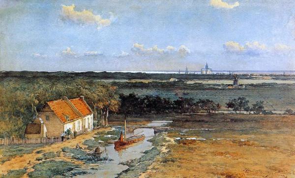 Kennemerland by Johan Hendrik Weissenbruch