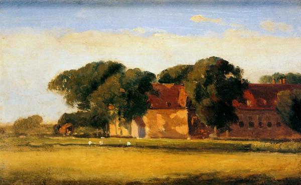 Landscape by Johan Hendrik Weissenbruch Oil Painting Reproductions