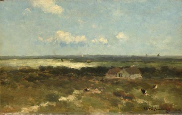 Landscape With Dunes by Johan Hendrik Weissenbruch