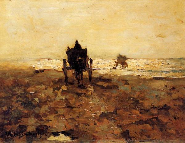 Shelf Carts by Johan Hendrik Weissenbruch