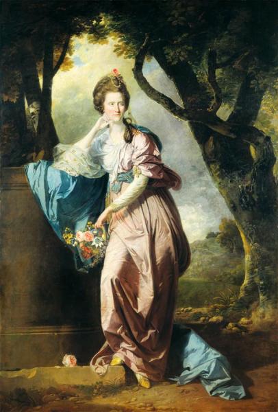 Mrs Woodhull by Johan Joseph Zoffany