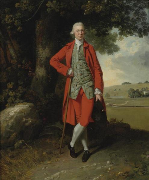 Portrait Of A Country Squire, Said To Be Stephen Sullivan Of Ponsbourne Park by Johan Joseph Zoffany