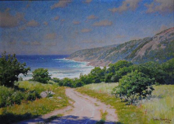 Coastal Landscape by Johan Krouthén