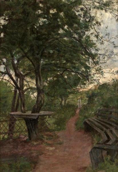 Evening Walk by Johan Krouthén